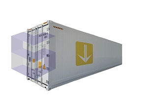 Рефрижераторный контейнер увеличенной вместимости 40 футов