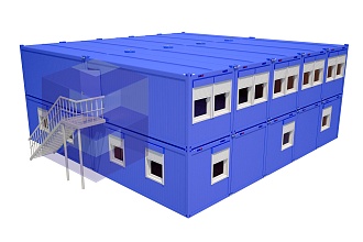 Модульное здания для рабочих CONTAINEX